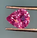 No Heat Pear Pink Sapphire 1.06cts (Certified)