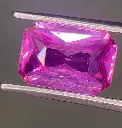 No Heat Octagon Pink Sapphire 1.39cts (Certified)