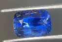 Long Cushion Blue Sapphire 3.07cts (Certified)