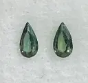 Rare Color Change Alexandrite Pear Pair 0.25ct